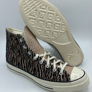 Converse Chuck 70 High Space Animal Zebra Leopard